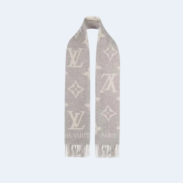 루이비통 레이캬비크 그레이 스카프