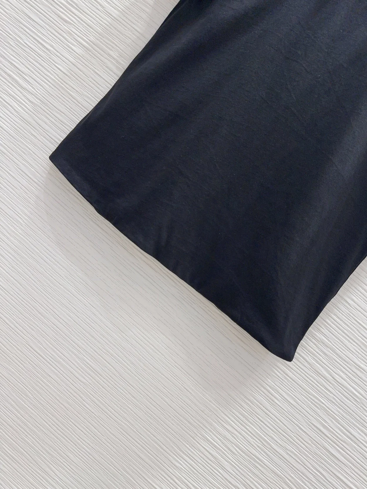발렌티노 자수 코튼 저지 티셔츠 블랙