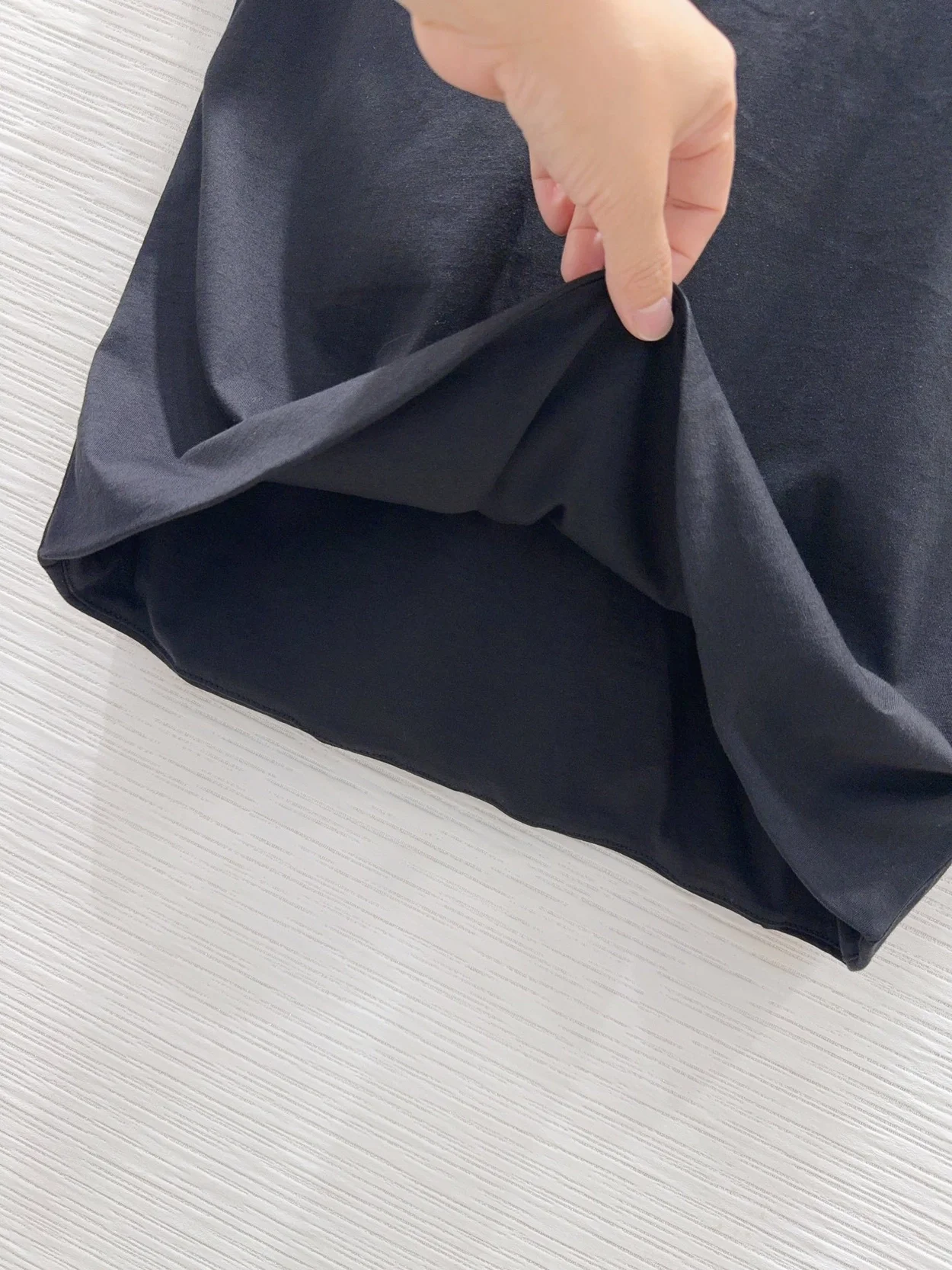 발렌티노 자수 코튼 저지 티셔츠 블랙