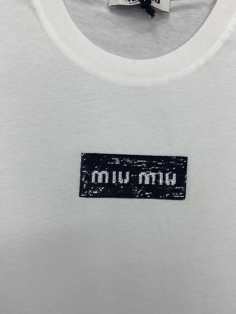 미우미우 저지 티셔츠