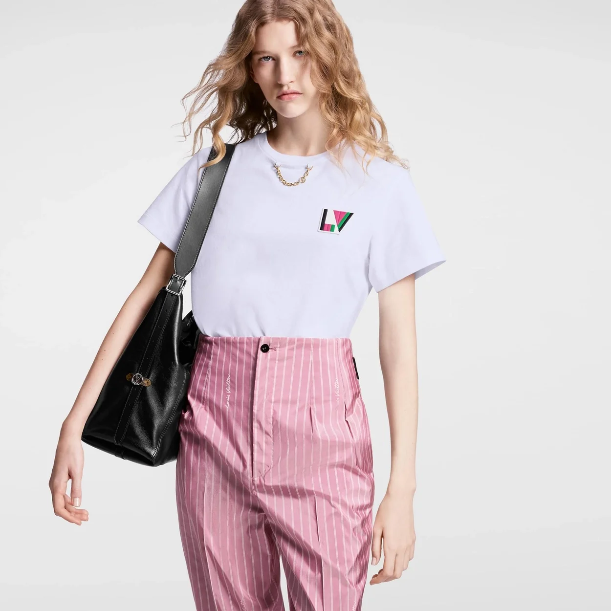 루이비통 LV 패치 티셔츠