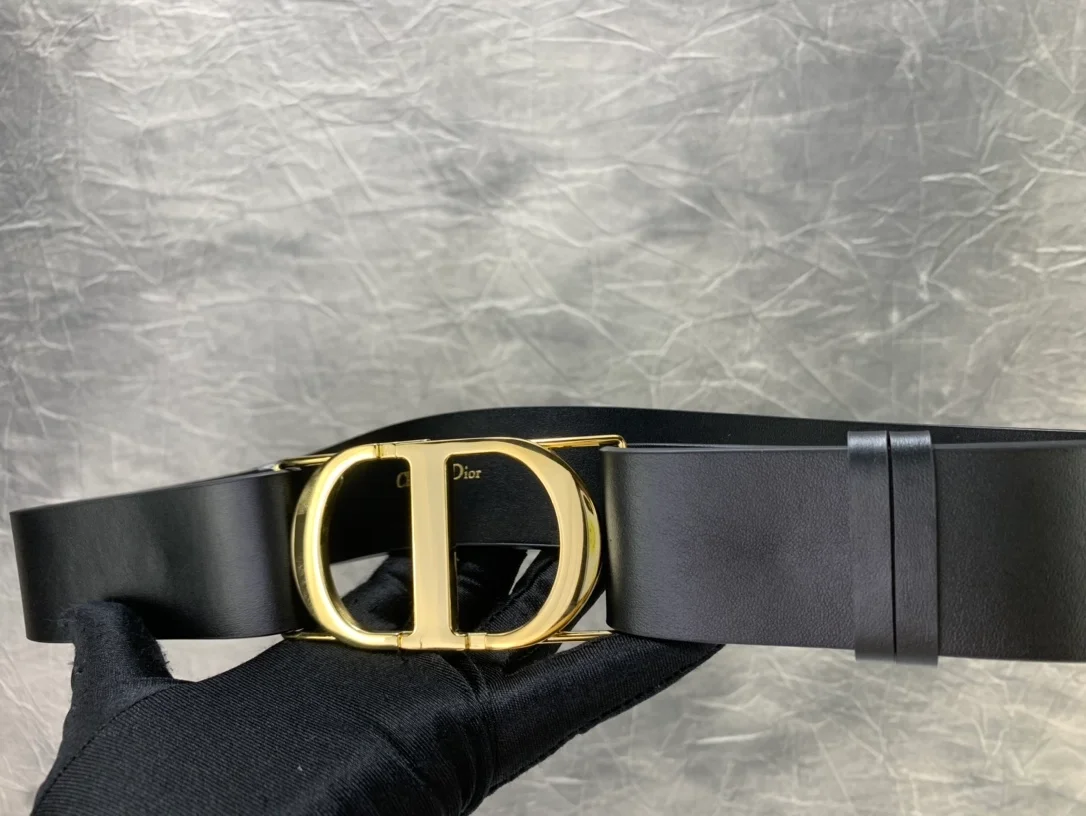 디올 30 몽테뉴 블랙 벨트 40mm