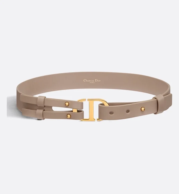 디올 30 몽테뉴 벨트 베이지 30mm