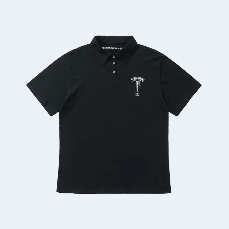 크롬하츠 24SS T 스카우트 버튼 폴로 셔츠