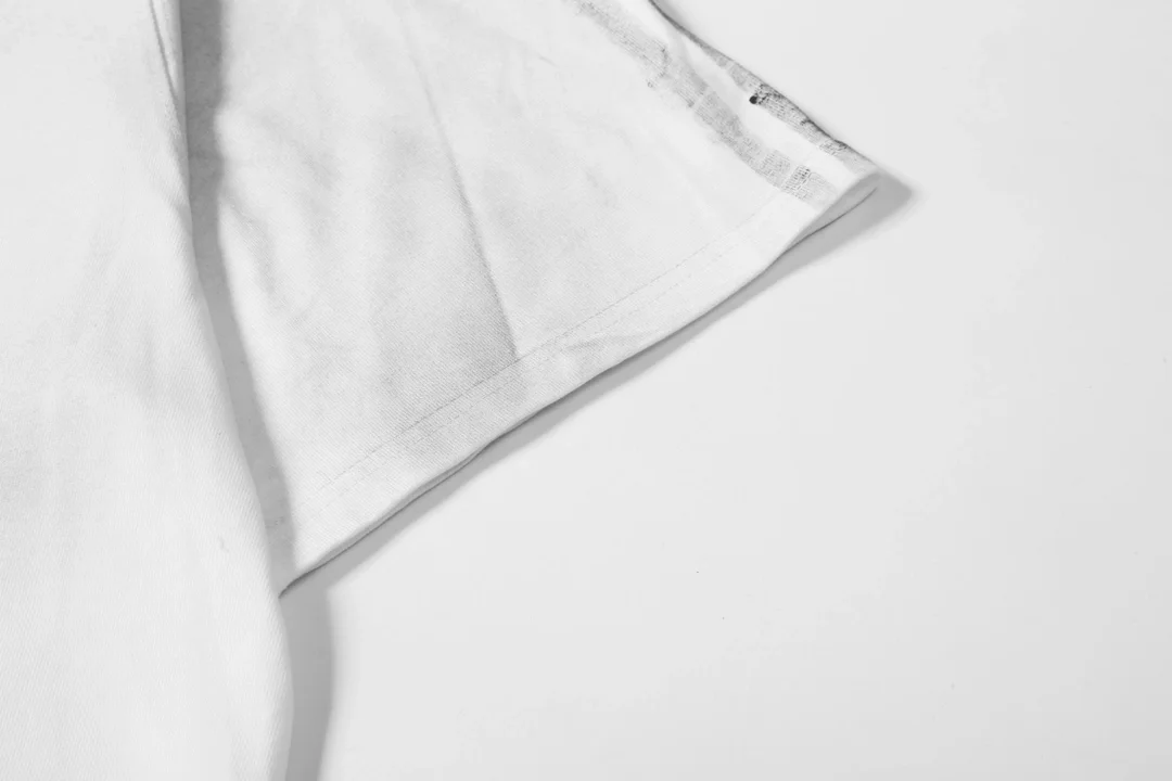 발렌시아가 x 아디다스 블랙 워싱 티셔츠 화이트