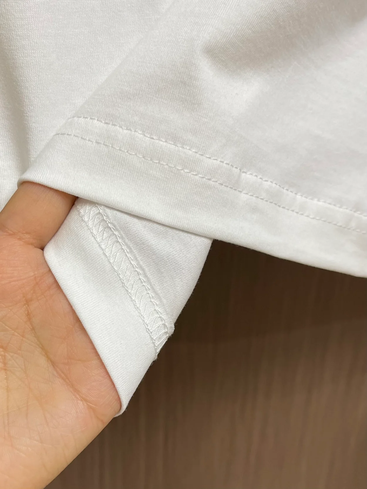 펜디 화이트 저지 티셔츠