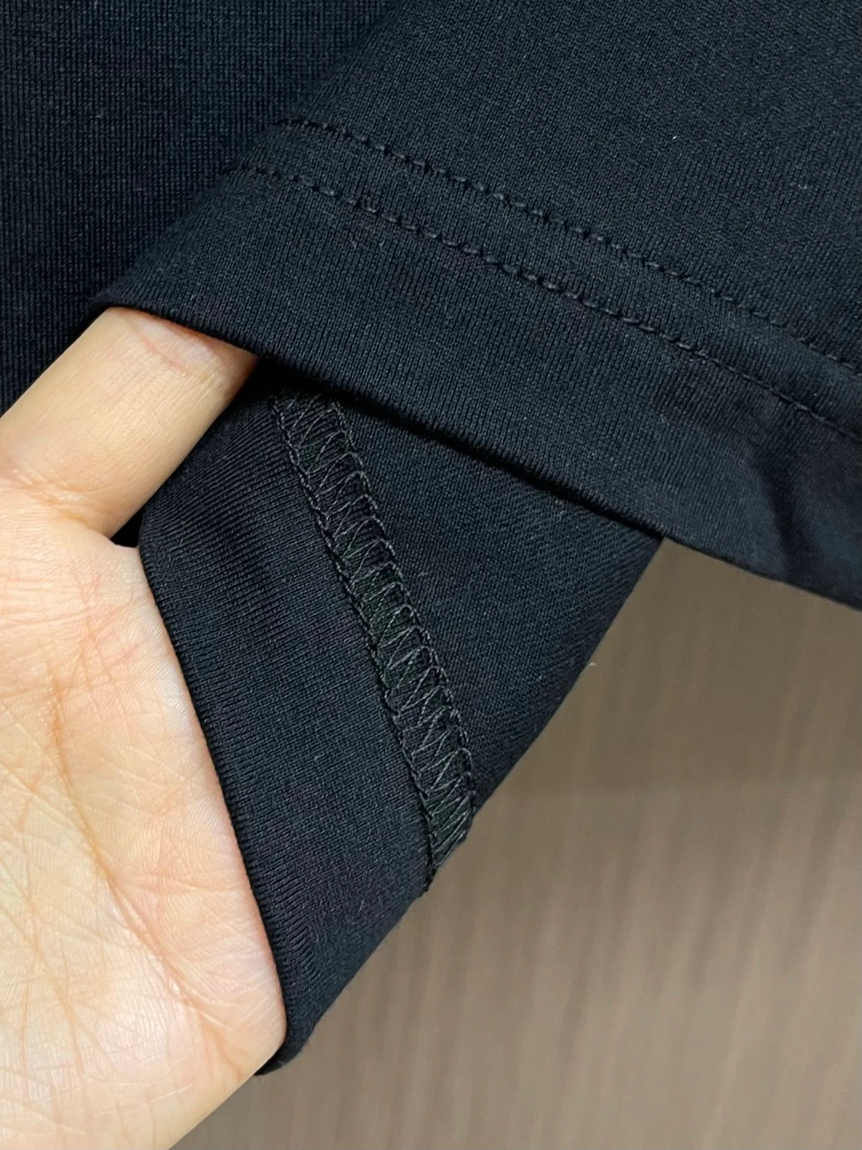 펜디 블랙 저지 티셔츠