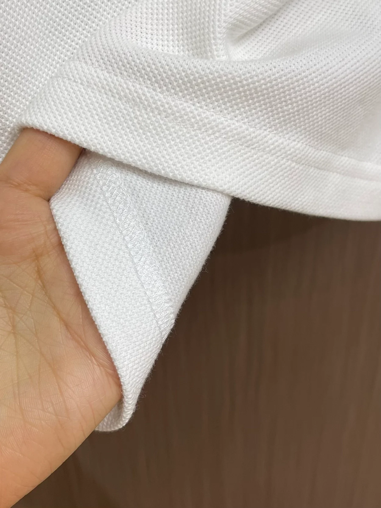 디올 로고 자수 폴로 셔츠 화이트