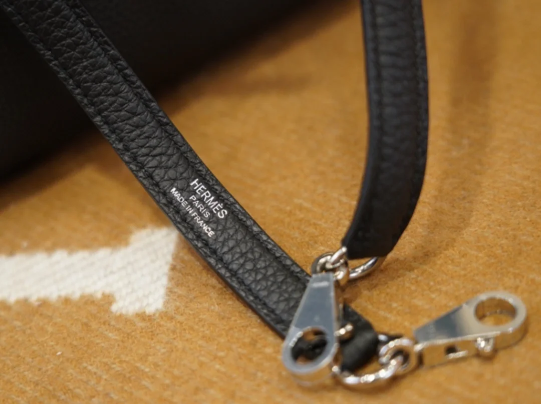 에르메스 켈리 25 르투르네 블랙 실버 하드웨어 (100% HAND MADE)