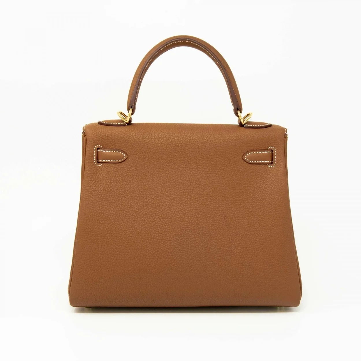 에르메스 켈리 25 르투르네 골드 브라운 골드 하드웨어 (100% HAND MADE)