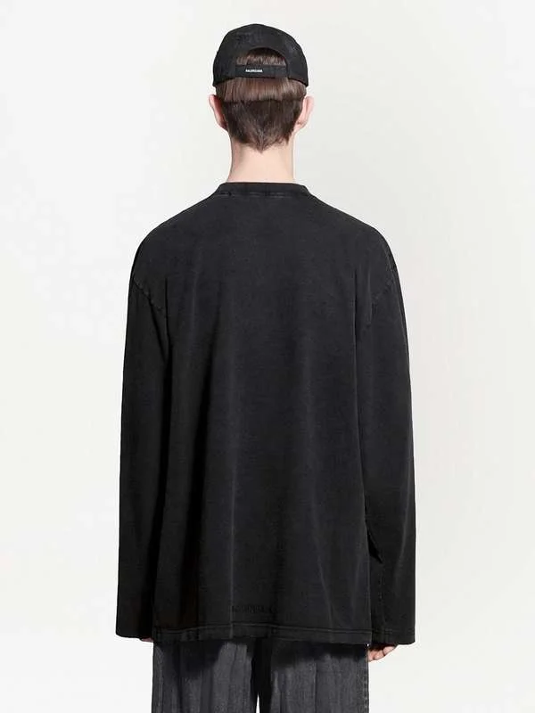 발렌시아가 람슈타인 박시 프린팅 티셔츠